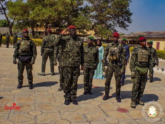 Guinée : le Président de la Transition en visite à N’Zérékoré.