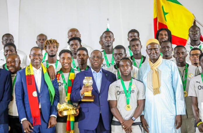 U-20 du Sénégal : une prime spéciale accordée à l’équipe par le président Macky Sall.