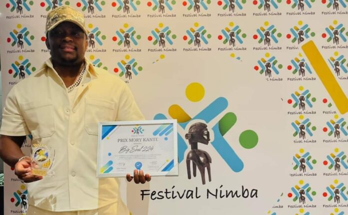 Festival Nimba : Big Soul heureux de sa distinction !