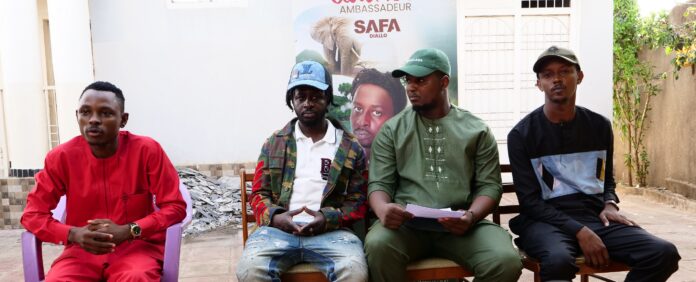 Safa a fait le constat sur l’incendie de son domicile devant la presse.