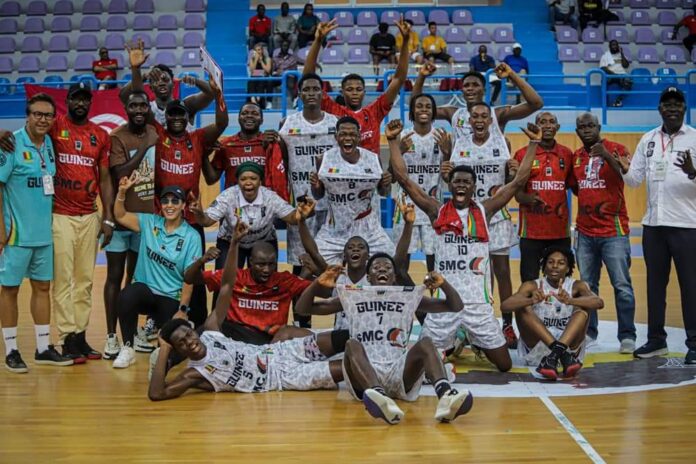 Basket-ball U16 : la Guinée Championne d' Afrique 2023.