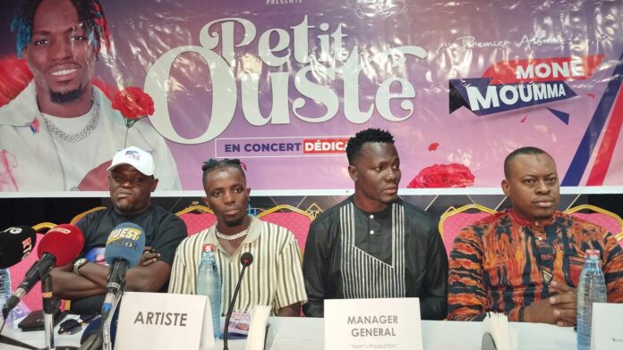 Petit Ousté & son Staff ont donné les grandes lignes de son concert à venir.