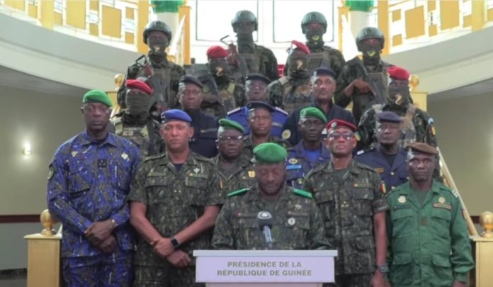 Guinée  - Dissolution du Gouvernement : les mesures conservatoires.