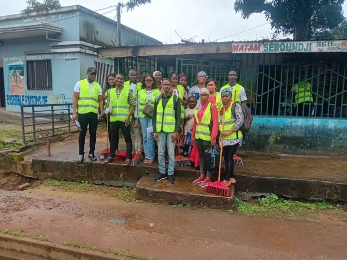 Coléah plus propre grâce à Africlean Services : une initiative saluée.